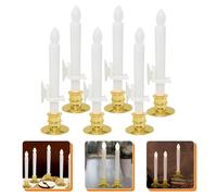 6 Pcs Candeline Led Piccole Candele Elettriche Luci Da Tè Di Tealight