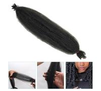 6 Pcs Capelli Umani Intrecciati Trecce Boho Extension Per Parrucche Da Donna