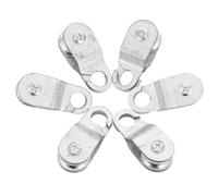 6 Pcs Carrucole Carrucola Piccola Puleggia Per Cavi Impieghi Pesanti