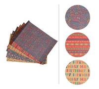 6 Pcs Carta Da Regalo Stampata Per Pacchi Avvolgimento Di Compleanno