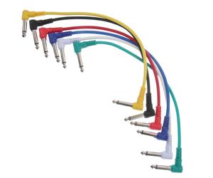 6 Pcs Cavi Patch Per Chitarra Cavo Effettore Bassi Filo Di Connessione