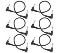 6 Pcs Cavi Patch Per Chitarra Elettrica Cavo Del Pedale Della Dello Strumento