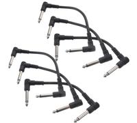 6 Pcs Cavi Patch Per Effetti Cavo Chitarra Del Pedale Della Dell'amplificatore