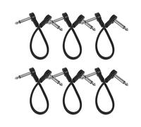 6 Pcs Cavi Pedali Chitarra Patch Per Cavo Effetti Di Dello Strumento