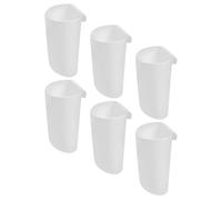 6 Pcs Cesta Portaoggetti Cestino Da Parete Sospeso Organizzatore Del