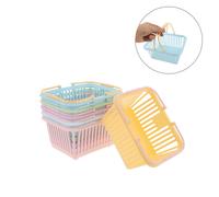 6 Pcs Cesto Di Frutta Per Bambini Cestino Della Spesa Casa Delle Bambole