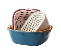 6 Pcs Cesto Per Il Lavaggio Della Frutta Cestello Di Drenaggio Lavello