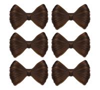 6 Pcs Chignon Finto Per Capelli Clip Accessorio Da Donna Mollette
