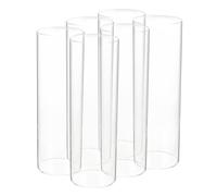 6 Pcs Cilindri Vasi Trasparenti Per Candele Galleggianti Vaso Floreale