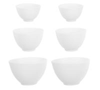 6 Pcs Ciotola Per Mescolare Fai Da Te Di Maschera Facciale Silicone