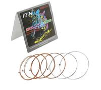 6 Pcs Classical Phosphor Bronze Steel Core Guitar Strings 1st-6th String For Acoustic Folk Guitar Replacement Rustproof