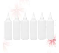 6 Pcs Clear Liquid Dispenser Squeeze Bottle Boccette Contagocce Bottiglia