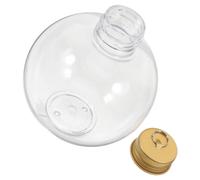 6 PCS Comode Bottiglie Di Succo Plastica Con Tappi Bottiglia Caramelle