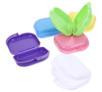 6 Pcs Contenitore Dentiera Per Custodia La Protesi Da Protezione