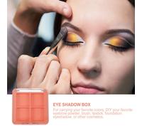 6 Pcs Contenitore Porta Trucchi Pallete Ombretti Palette Di Fai Da Per