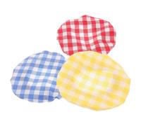 6 Pcs Copri Barattoli Può Coprire Coperture Della Ciotola Di Stoffa