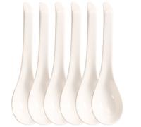 6 Pcs Cucchiai Per Zuppa Di Riso Squisiti Da Minestra Profondi Pranzo