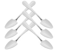 6 Pcs Cucchiaini Gelato Piccoli Acciaio Inossidabile Paletta Inox