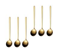 6 Pcs Cucchiaino Da Caffè Acciaio Inossidabile Bambino Cucchiaio Mescolato Al