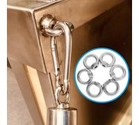 6 Pcs Dado Occhiello Di Sollevamento Bullone Bulloni Elementi Fissaggio