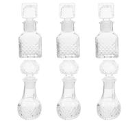 6 Pcs Decanter Per Whisky Uso Bar Feste Bottiglie Di Vuote Accessori