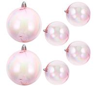 6 Pcs Decorazione Forma Di Palla Appesa Decorazioni Sfera Iridescenti Per Feste