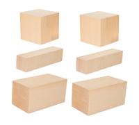 6 Pcs Dischetti Legno Per Lavoretti Dischi Artigianato in Non Finito