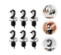 6 Pcs Distributore Liquidi Ugello Per Olio D'oliva Versatori Tappo Bottiglia