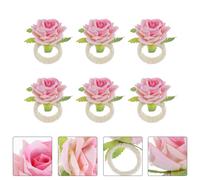 6 PCS Eleganti Portatovaglioli Decorazioni Per La Tavola Delle Feste