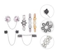6 Pcs Fermaglio Per Maglione Clip Del Colletto Spilla Decorativa
