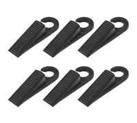 6 PCS Fermaporta Gancio Zeppe Cunei Porte Blocco Del Rumore Della