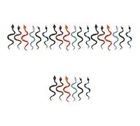 6 Pcs Figurina Realistica Di Serpente Finto Realistico Serpenti Finti