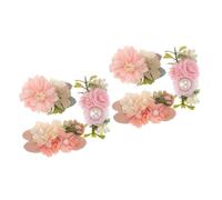 6 Pcs Floreale Clip Di Mollette Per Bambini Clip Di Per Le Ragazze Perno Di Di Per I Più Piccoli Infantile Di Tornante BESTonZON