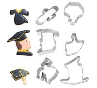 6 Pcs Forme Per Dolci Stampi Torte Stampo Di Biscotti Antiaderente Da Forno