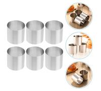 6 Pcs Forme Per Torte Dolci Anelli Di Pasticceria Stampi Cottura