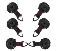 6 Pcs Forte Ancoraggio Ventosa Gancio Con Rotazione Del Vuoto Grande Resistente