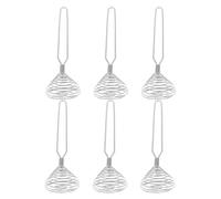 6 Pcs Frusta Mano Piccola Da Cucina Sbattitore Manuale Per Uova Frullino
