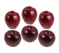 6 Pcs Frutta Artificiale Di Visualizzazione Della Cibo Decorazione Simulazione