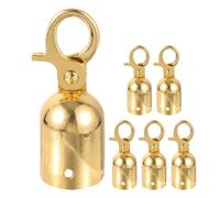 6 Pcs Gancio Per Corda Tappi Terminali Del Cavo Cappuccio Terminale Della