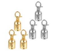 6 Pcs Gancio Per Corda Tappo Terminale Della Con Fermo Dell'estremità