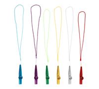 6 Pcs Giocattolo Kazoo in Metallo Musicali Strumento Strumenti Per Bambini