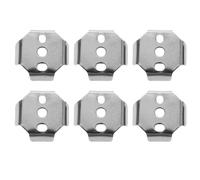 6 Pcs Guarnizione Base Portasciugamani Staffe Per Parti Del Supporto