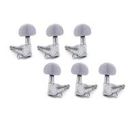 6 Pcs Guitar String Tuning Pegs Key Tuner Machine Head Per Parti Di Chitarra Elettrica Con Corde In Acciaio Piroli Accordatura per Chitarra (Color : 3R3L)