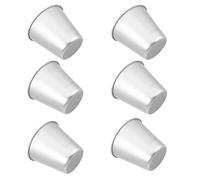 6 Pcs Individual Molds for Home Baking Stampi Per Budino Metallo Stampo Muffin