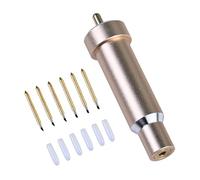 6 Pcs Lame A Punta Fine Di Alta Qualità Con 1 Hosing, 30/60 Gradi Deep Cut Blade E Alloggiamento Di Ricambio Per Cricut Maker, Maker 3, Explore Air 3, Air 2, One(Oro)