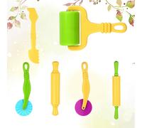 6 PCS Mattarello Per Argilla Strumenti Bambini Artigianali Di Pasta