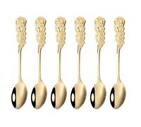 6 Pcs Mini Cucchiaini Da Tè Mescolare Il Caffè Acciaio Inox Cucchiaino Espresso