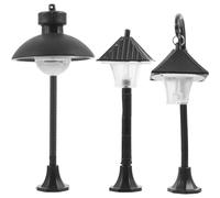 6 Pcs Mini Di Lampione Modelli Lampioni Stradali Miniatura Decorazioni Giardino