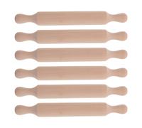 6 Pcs Mini Mattarello Attrezzi Cucina Bambini Cuocere Giocattoli