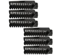6 Pcs Mini Spazzola Capelli Pettine Portatile Per Compatta Da Viaggio Compatto